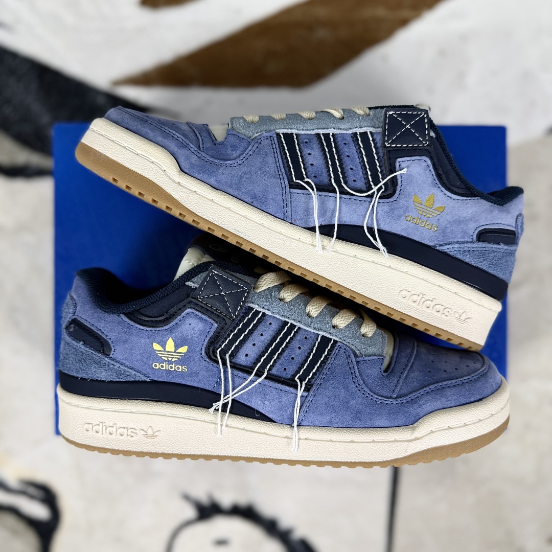 Adidas Originals Forum 84 Low-Top Sneakers - Denim Blue, Unisex, Durable 9 cmp i1755627935754 6690 0 7