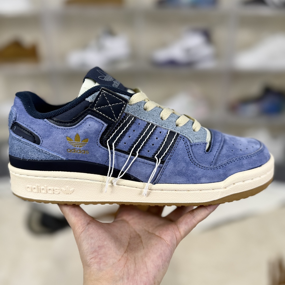 Adidas Originals Forum 84 Low-Top Sneakers - Denim Blue, Unisex, Durable 8 cmp i1755628207180 5787 0 5