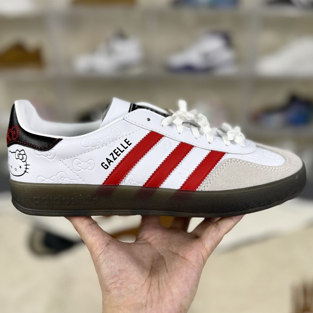 Adidas Originals Gazelle Indoor x Hello Kitty White/Red Sneakers 8 cmp i1755629221442 4913 0 5