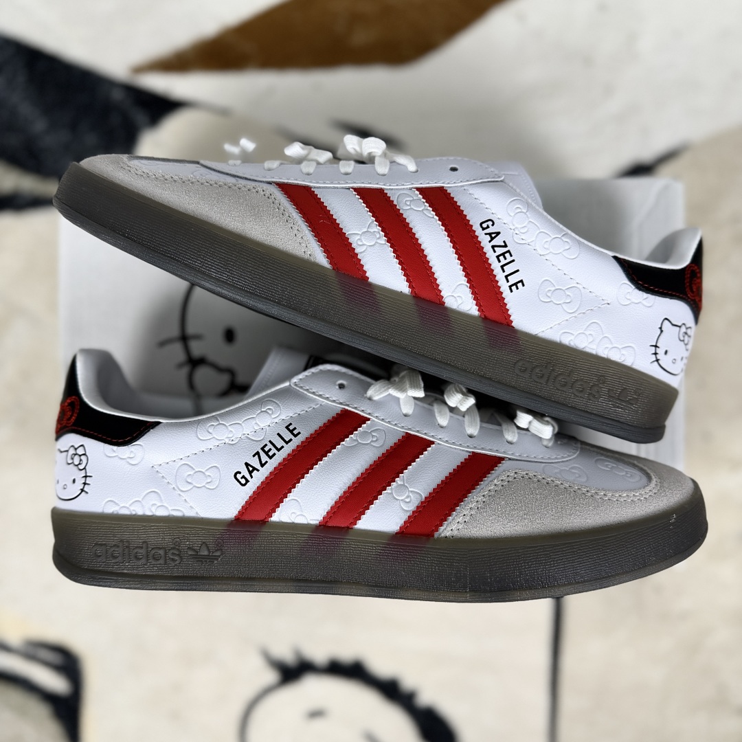 Adidas Originals Gazelle Indoor x Hello Kitty White/Red Sneakers 9 cmp i1755629223632 7603 0 7