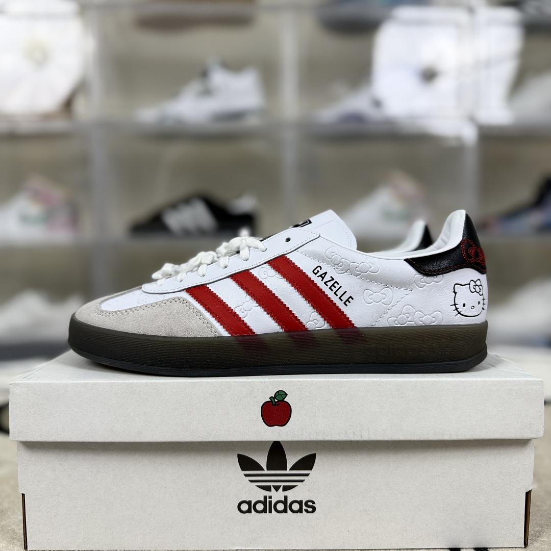 Adidas Originals Gazelle Indoor x Hello Kitty White/Red Sneakers 10 cmp i1755629223634 9955 0 8
