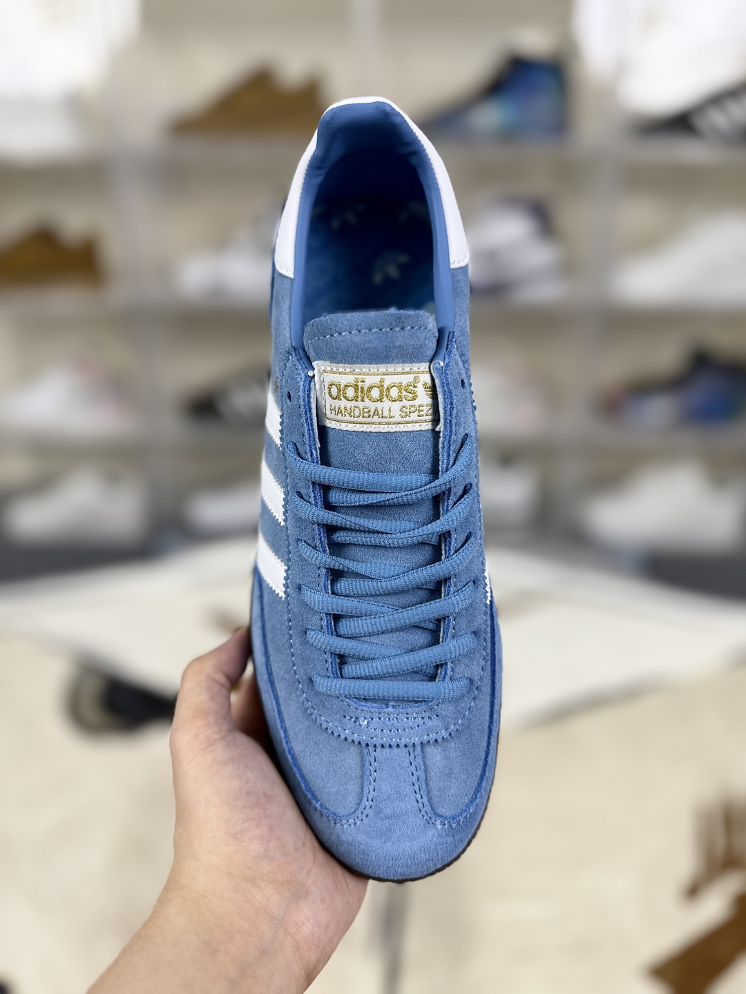 Adidas Originals Handball Spezial Blue/White Low-Top Sneakers for Men and Women 4 cmp i1755629332930 2788 0 3