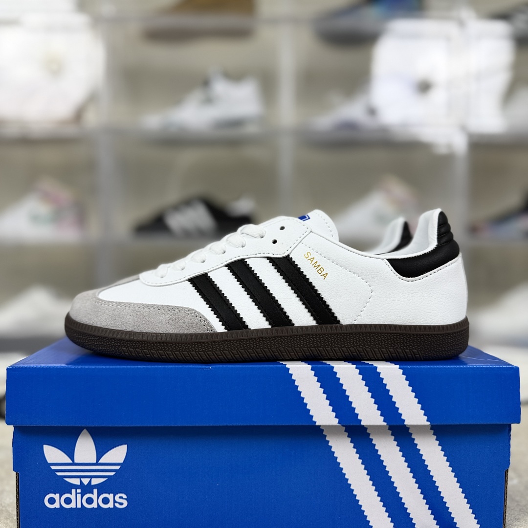 Adidas Originals Samba OG: Leather Upper, Low-Top Sneakers - Unisex, Black and White 9 cmp i1755629387836 2520 0 8