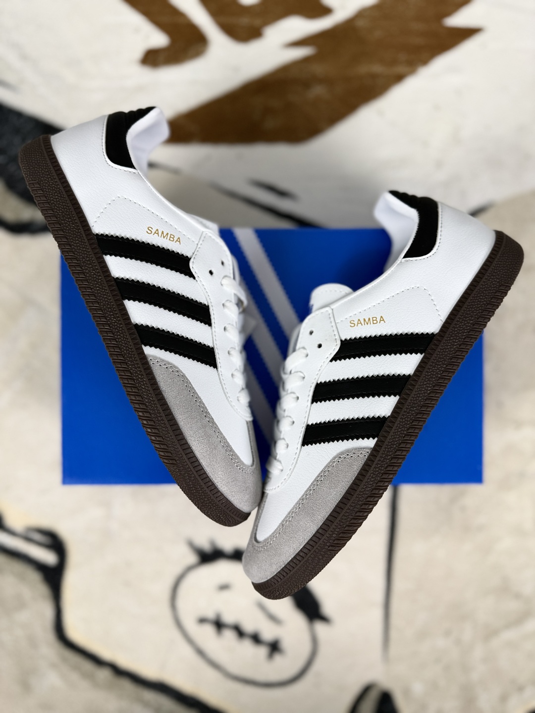 Adidas Originals Samba OG: Leather Upper, Low-Top Sneakers - Unisex, Black and White 5 cmp i1755629443373 7846 0 6