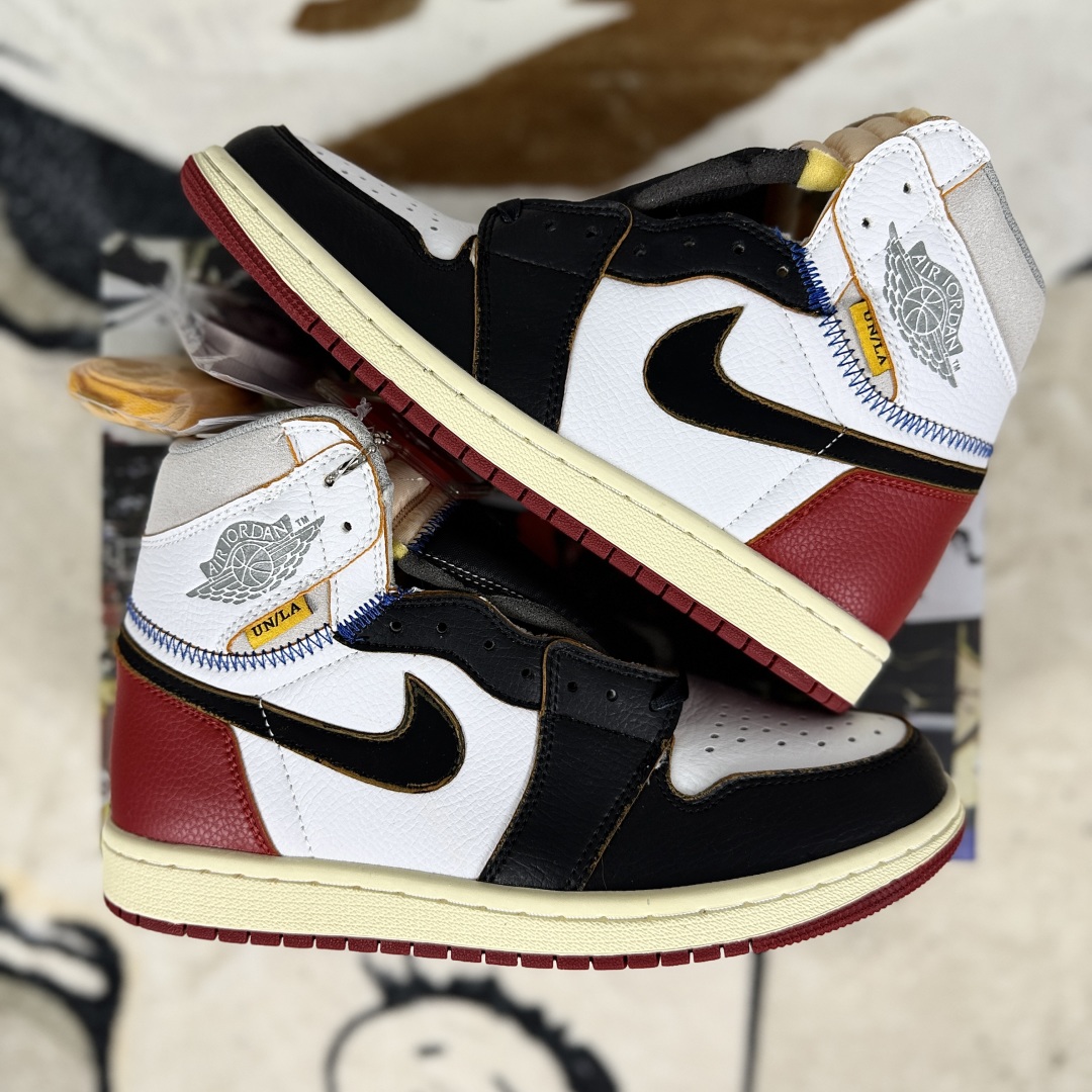 Union x Air Jordan 1 Retro High NRG Black White Red Leather Sneakers 8 cmp i1755712586001 4165 0 7