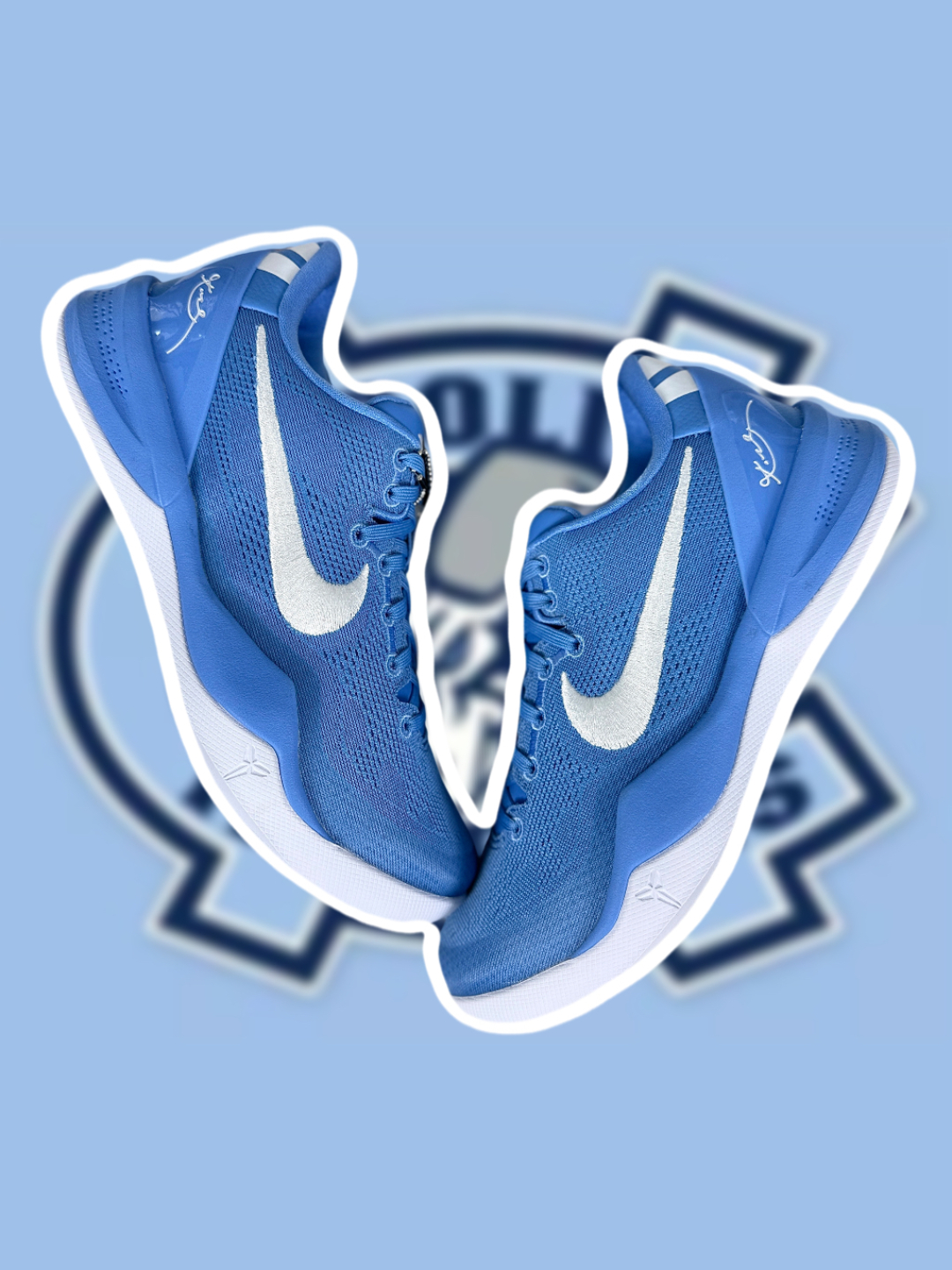 Nike Kobe 8 Protro 'North Carolina' Basketball Shoes - Low-Top, Retro Style 3 cmp i1756575433331 4890 0 1