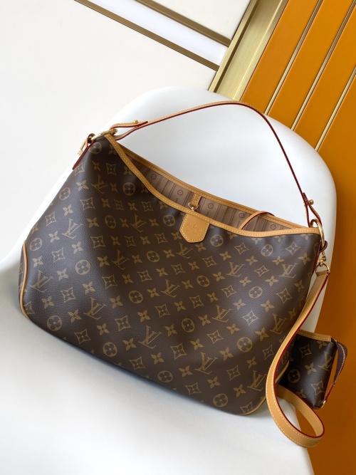 Louis Vuitton Graceful Small Hobo Bag Monogram Canvas, 46 cm - Perfect for Daily Use