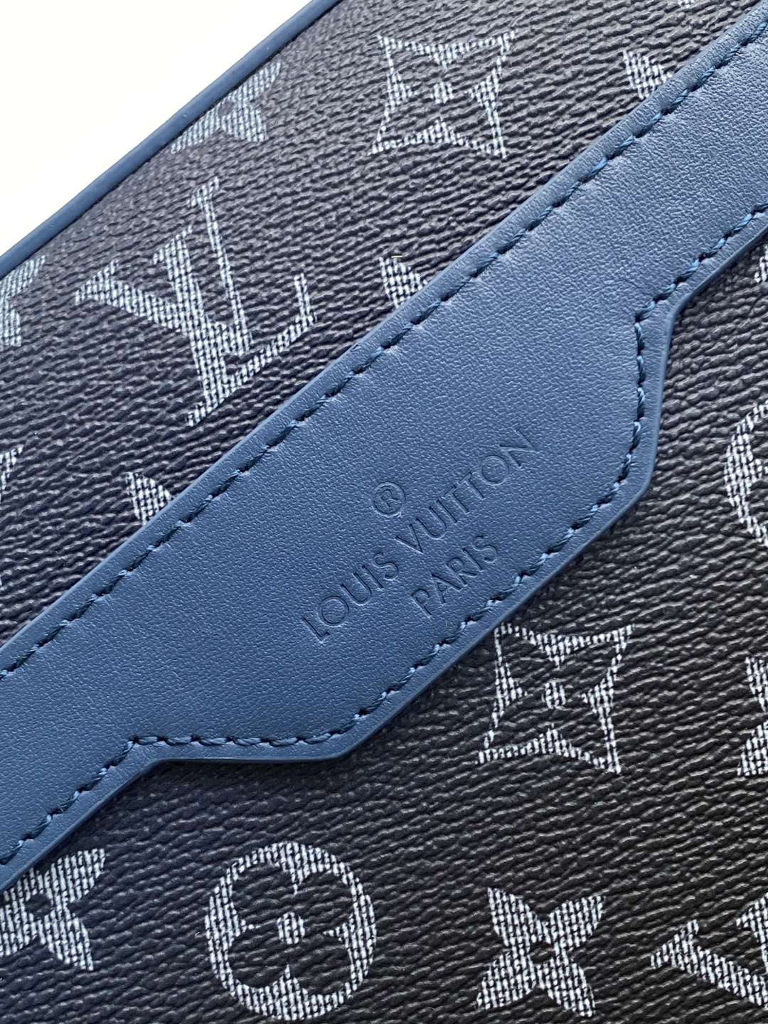 Louis Vuitton Trio Messenger Bag Monogram Eclipse Blue Canvas with Coin Purse 6 cmp i1745951772675 9473 0 4