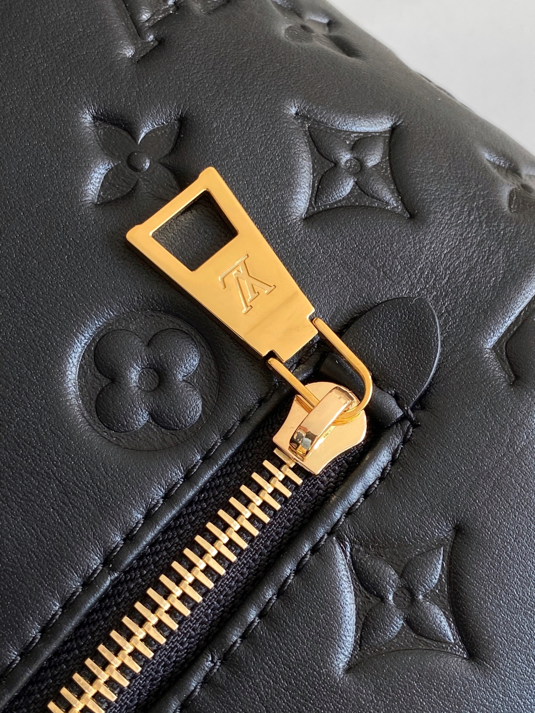 Louis Vuitton Coussin Backpack, Monogram Embossed Leather, Black, Small 7 cmp i1747081424728 3713 0 5