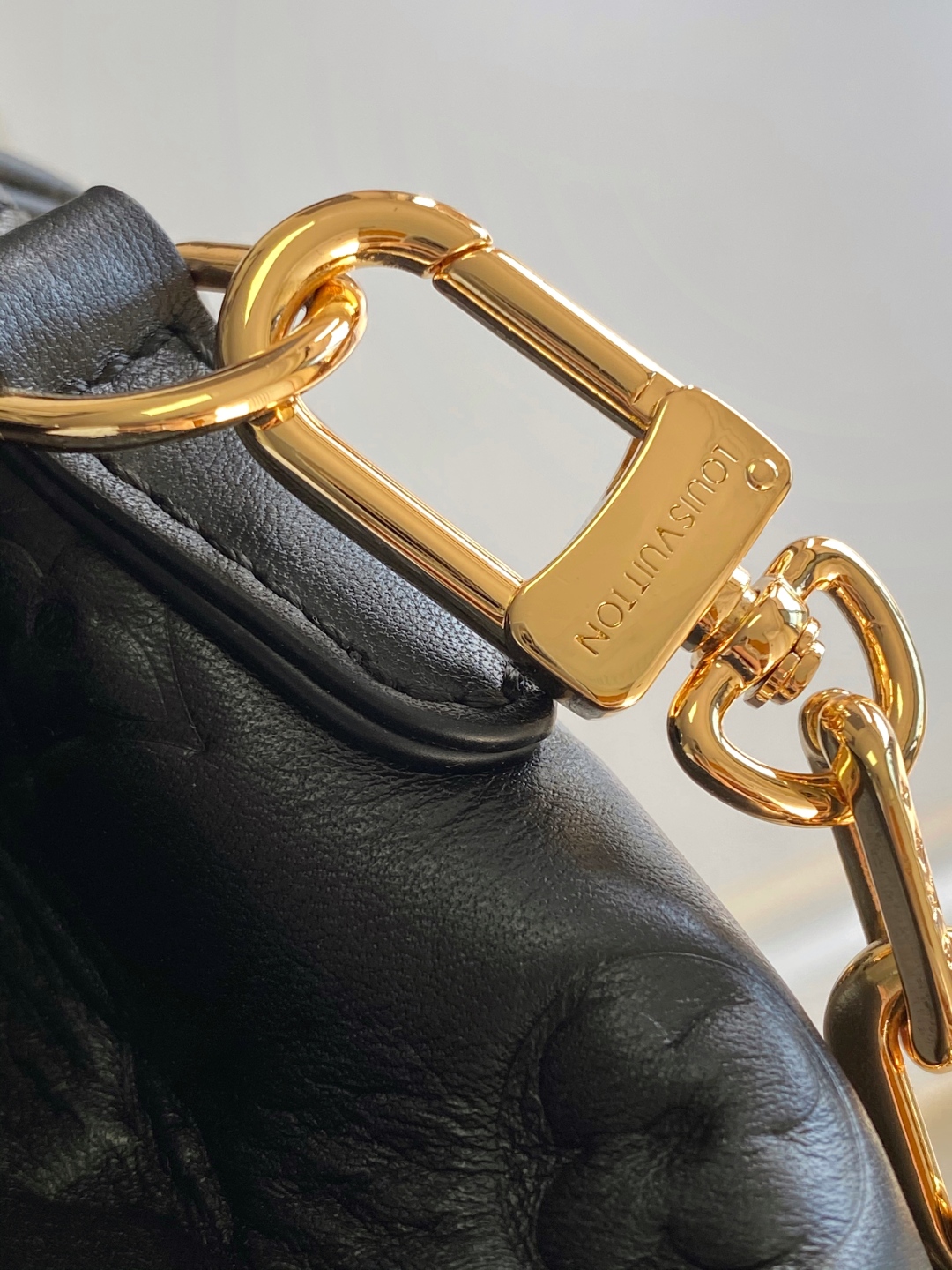 Louis Vuitton Coussin Backpack, Monogram Embossed Leather, Black, Small 8 cmp i1747081427039 2697 0 6