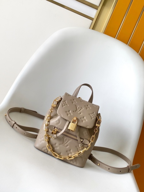 Louis Vuitton Coussin Backpack Mini Monogram Leather, Adjustable Straps 1 Louis Vuitton Coussin Backpack Mini Monogram Leather, Adjustable Straps