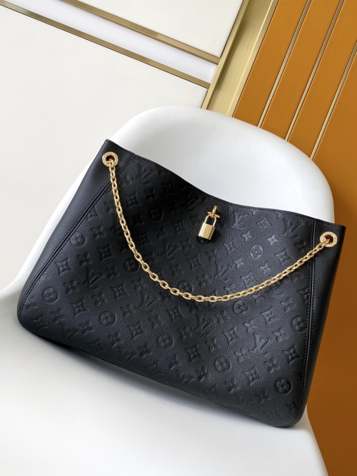 Louis Vuitton Anytime Small Handbag in Black Monogram Empreinte Leather 1 Louis Vuitton Anytime Small Handbag in Black Monogram Empreinte Leather