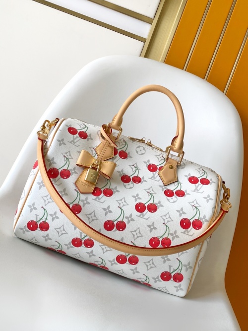 Louis Vuitton Speedy Soft 30 Murakami Takashi Cherry Monogram Dune Bag 1 Louis Vuitton Speedy Soft 30 Murakami Takashi Cherry Monogram Dune Bag