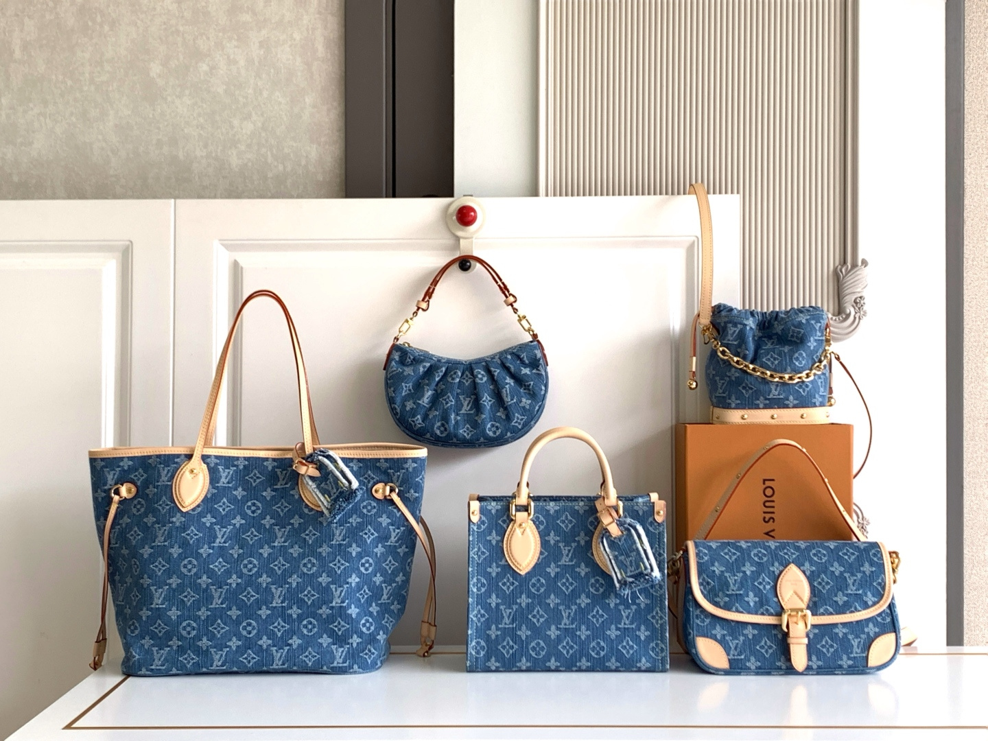 Louis Vuitton Denim Monogram Bags Collection - Stylish & Versatile Accessories