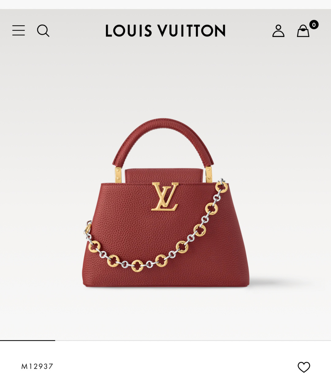 Louis Vuitton Capucines Mini Bag - Timeless Elegance in Every Stitch