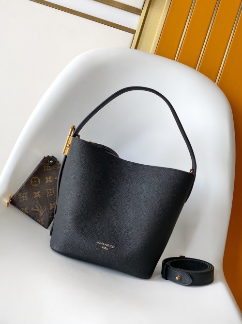 Louis Vuitton All In BB Bucket Bag, Leather, Detachable Monogram Pocket 1 Louis Vuitton All In BB Bucket Bag, Leather, Detachable Monogram Pocket