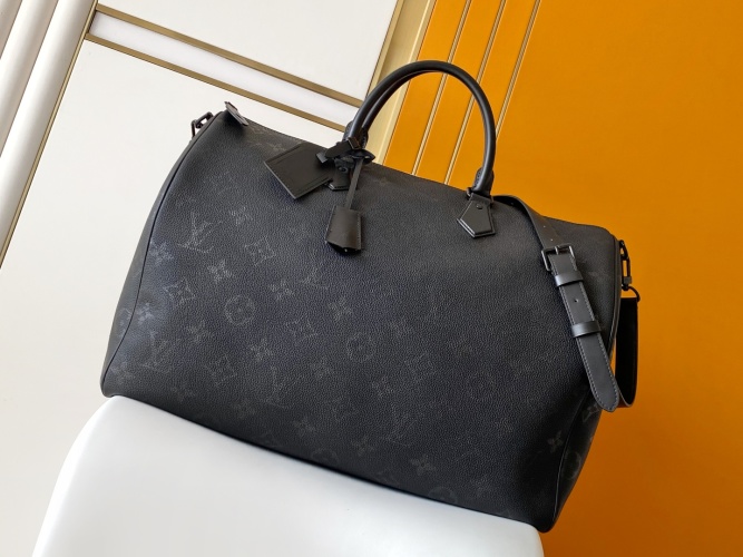 Louis Vuitton Speedy Bandoulière 50: Supple Grained Leather, Removable Strap 1 Louis Vuitton Speedy Bandoulière 50: Supple Grained Leather, Removable Strap