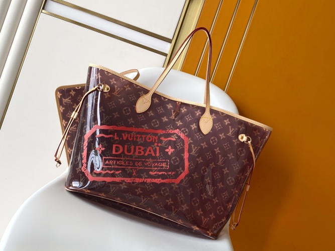 Louis Vuitton Neverfull Dubai Monogram Canvas Large Tote Bag 1 Louis Vuitton Neverfull Dubai Monogram Canvas Large Tote Bag