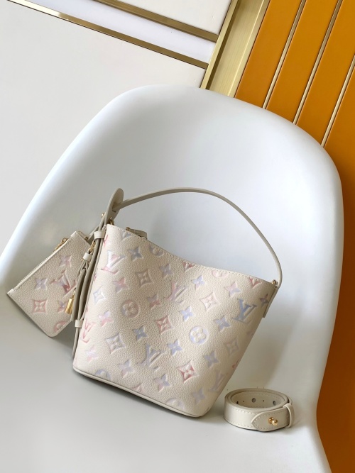 Louis Vuitton All In BB Handbag Monogram Embossed Leather, 16 x 18 x 12 cm 1 Louis Vuitton All In BB Handbag Monogram Embossed Leather, 16 x 18 x 12 cm