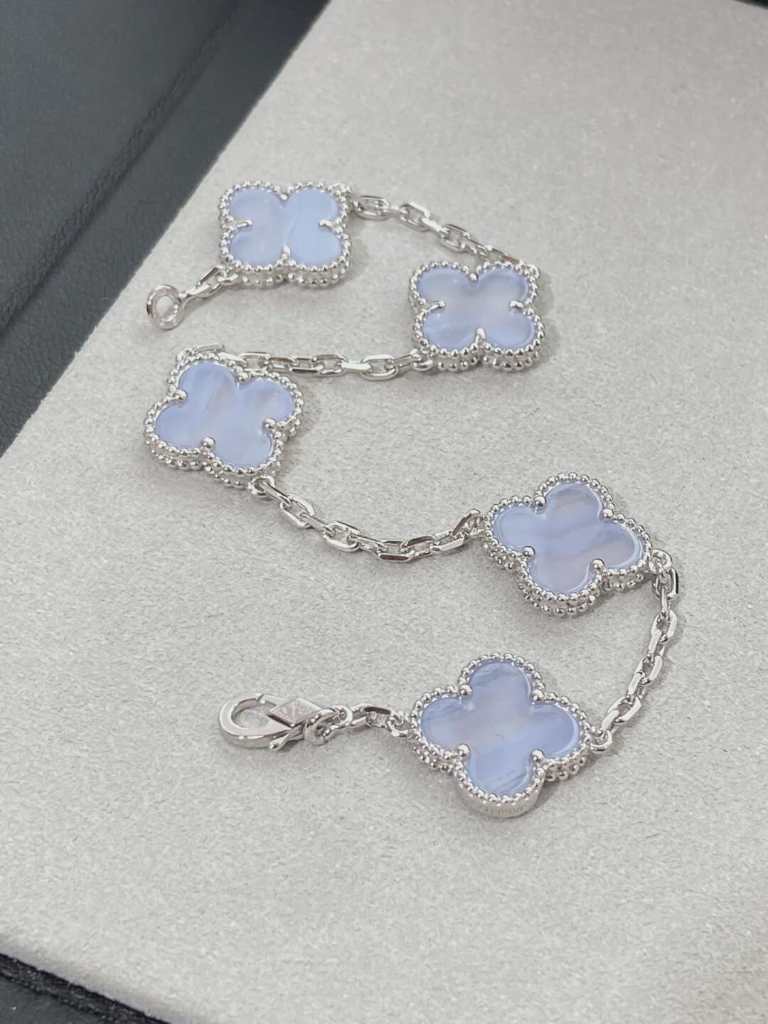 梵克雅宝 Van Cleef & Arpels 高定典藏经典高奢皮具手袋托特包斜挎包女包 #4DF44145 3