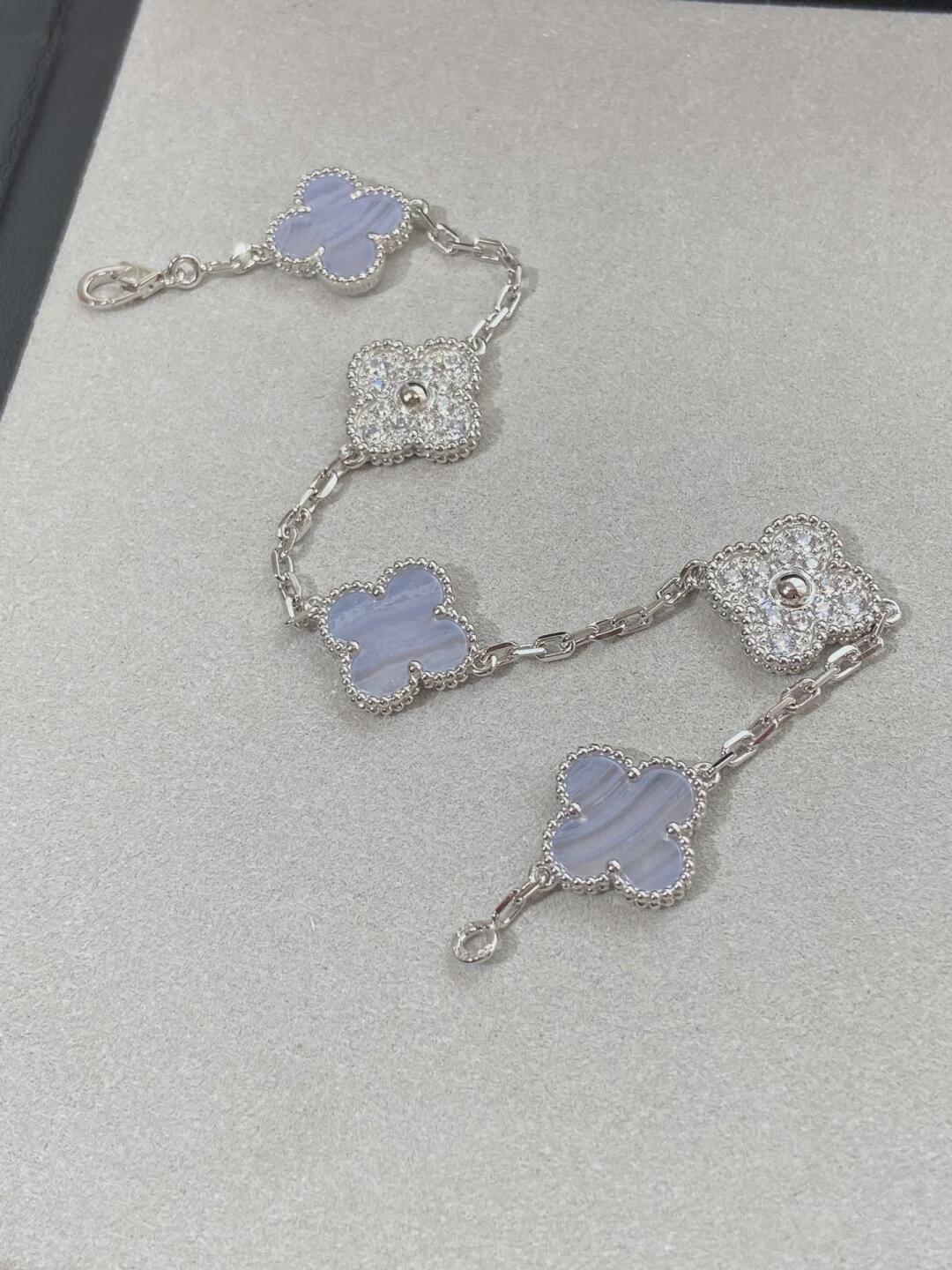 梵克雅宝 Van Cleef & Arpels 高定典藏经典高奢皮具手袋托特包斜挎包女包 #4DF44145 5