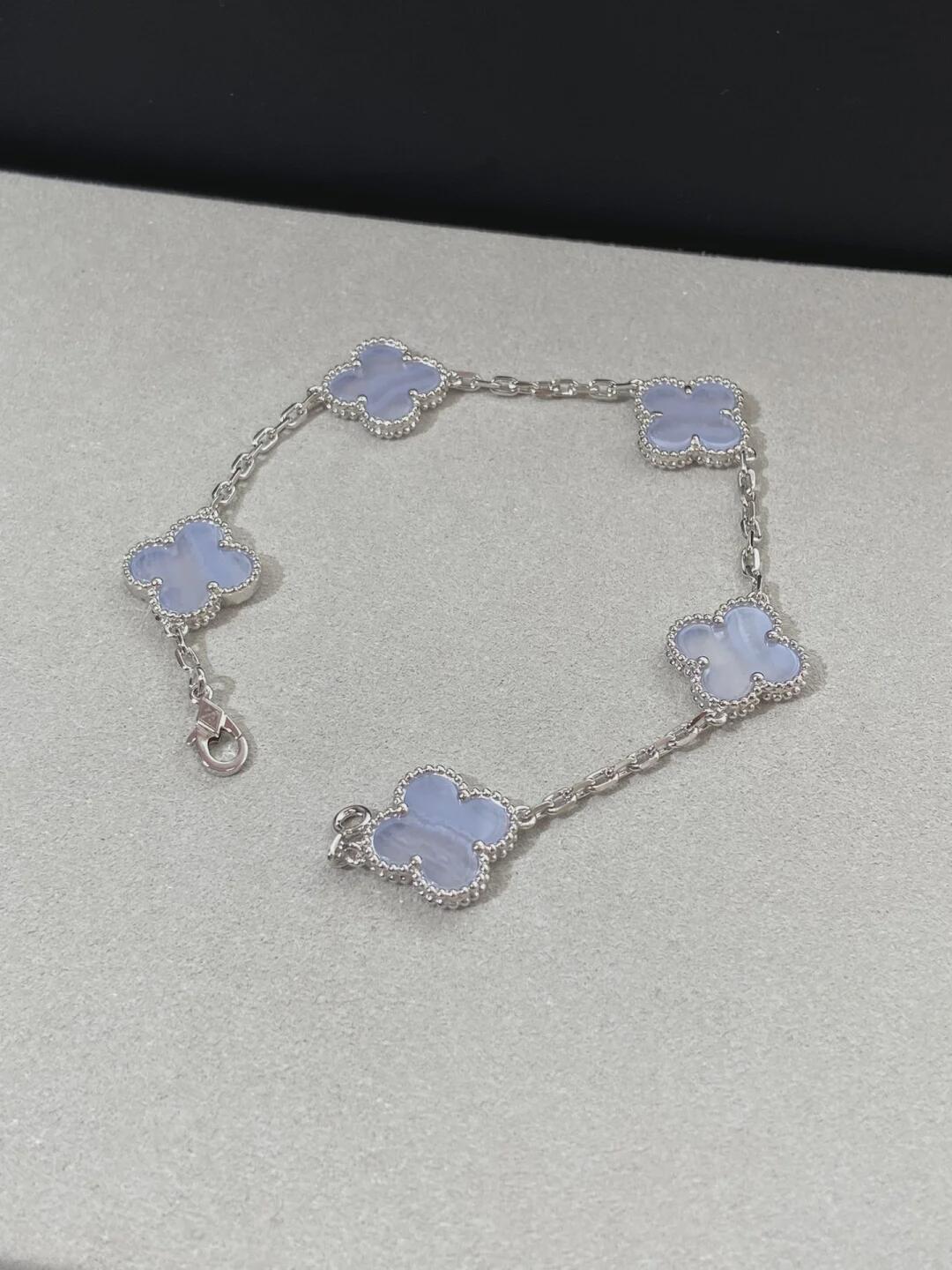 梵克雅宝 Van Cleef & Arpels 高定典藏经典高奢皮具手袋托特包斜挎包女包 #4DF44145 2