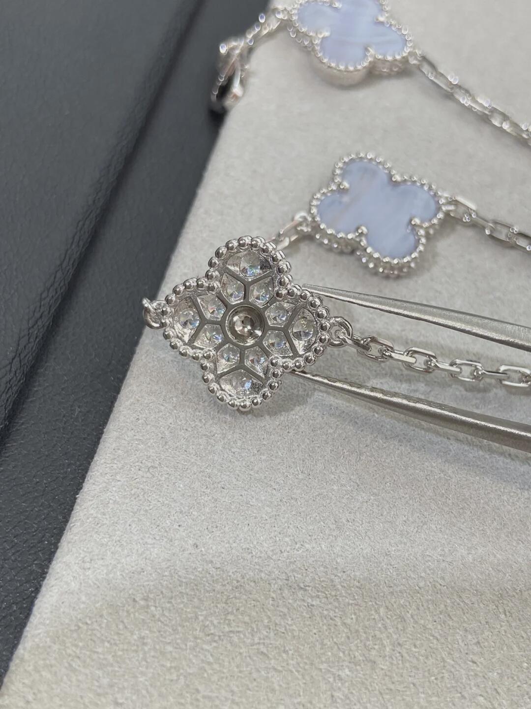 梵克雅宝 Van Cleef & Arpels 高定典藏经典高奢皮具手袋托特包斜挎包女包 #4DF44145 7