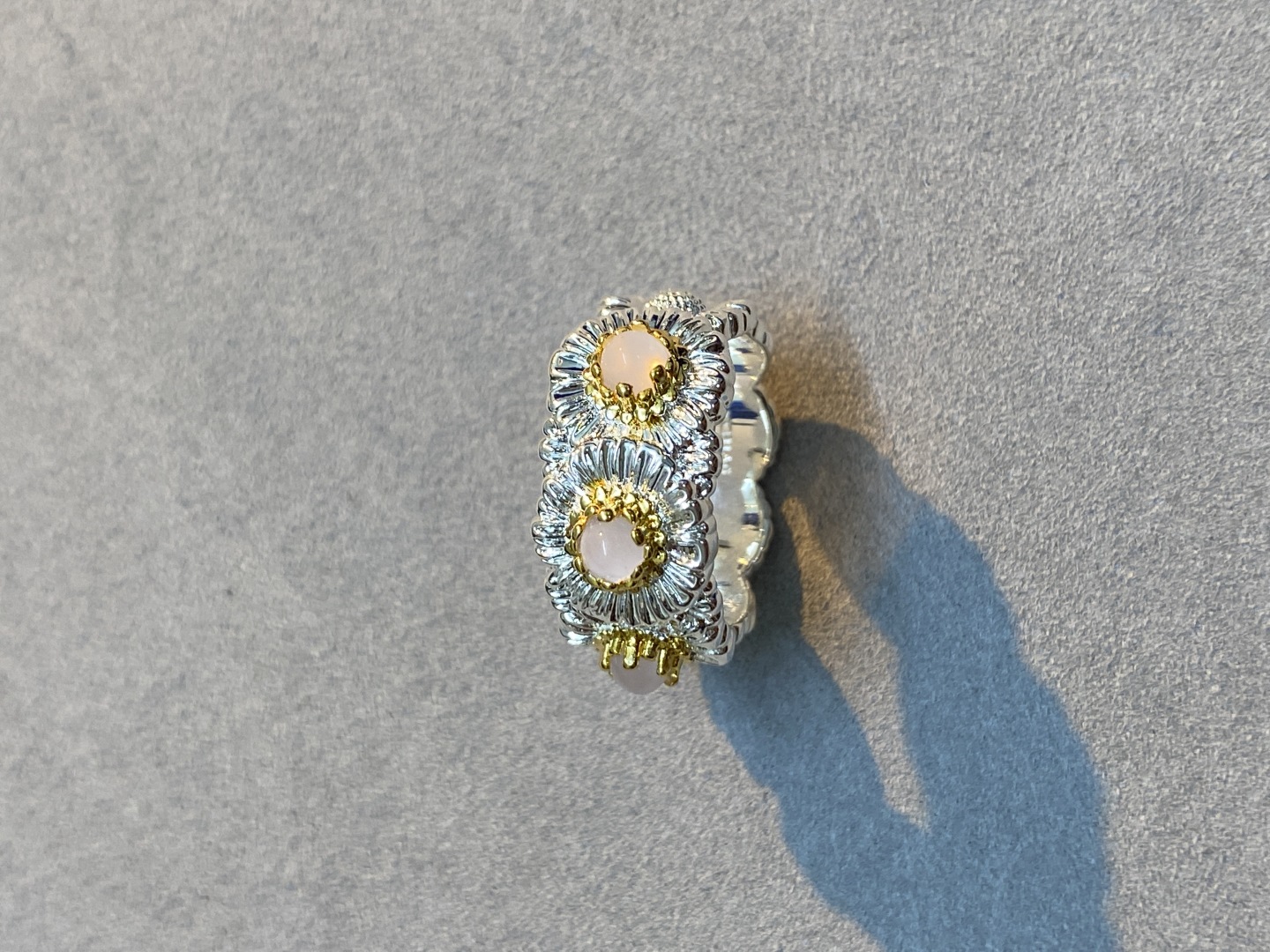¥380 V GOLD-TO-COMPOSITE BUCHILATI’S CHAMOMILE RING 678 YARDS - 图片 3