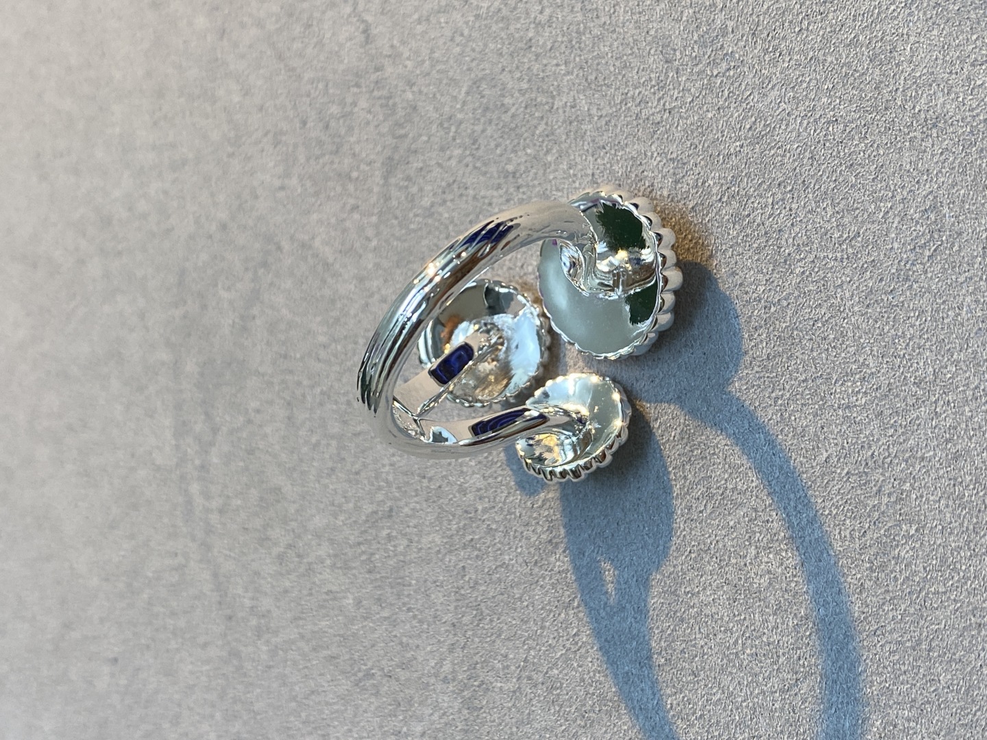 # 400 V GOLD-TO-PENETRATED BUCHILATE DIAMOND DAISIES RING OPEN - 图片 4