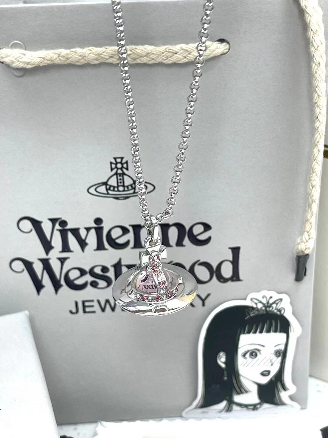 💋 中号Vivienne Westwood薇薇安西太后项链 优雅大方精工设计   青春活力    一眼就
