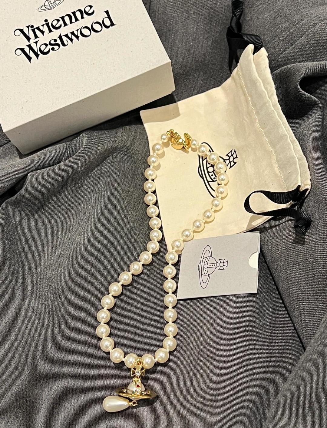 珍珠项链vivienne westwood西太后薇薇安💍英国时装设计师，时装的朋克之母！时尚潮流风格，品