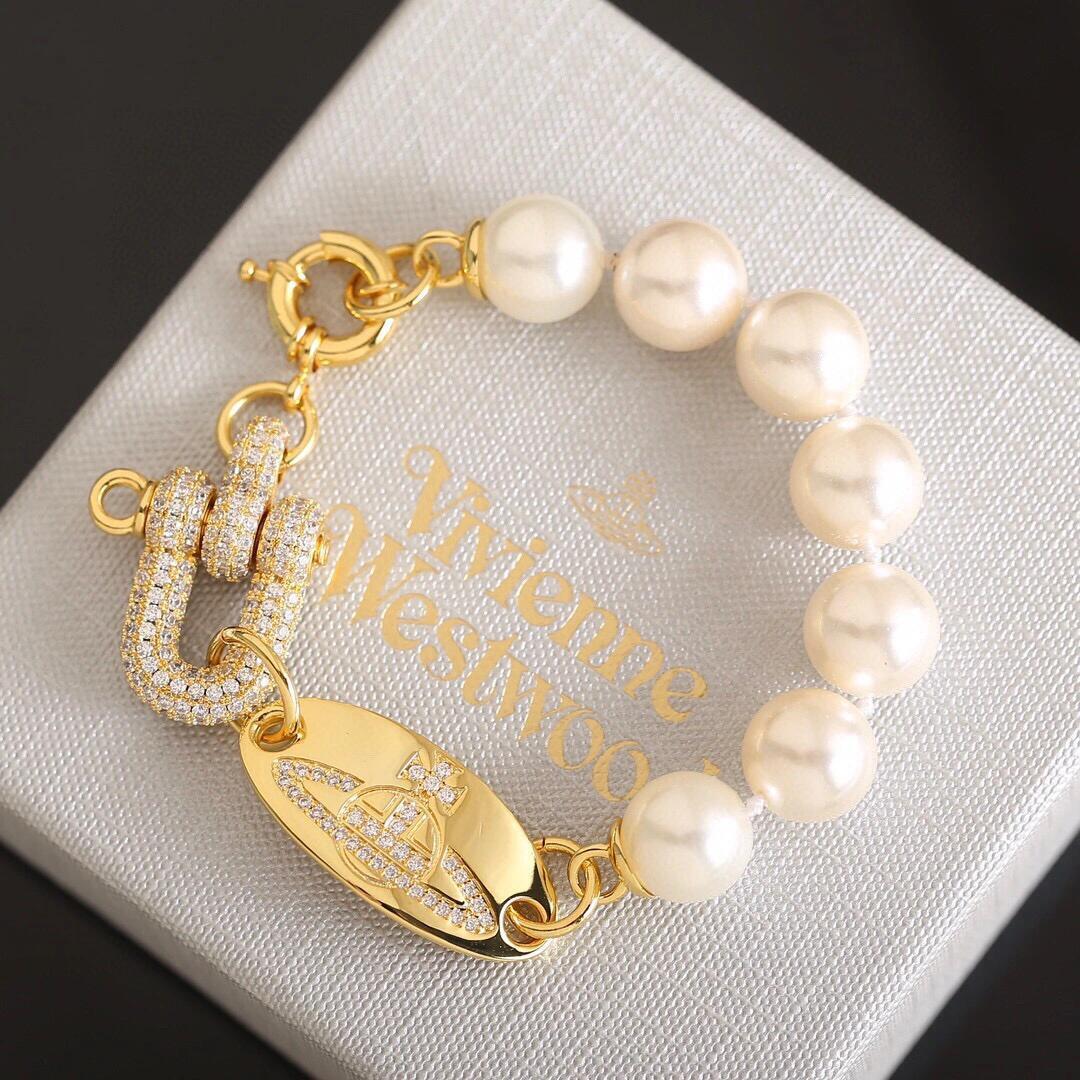 Vivienne Westwood 珍珠手链西太后【VivienneWestwood】什么是快乐星球 来