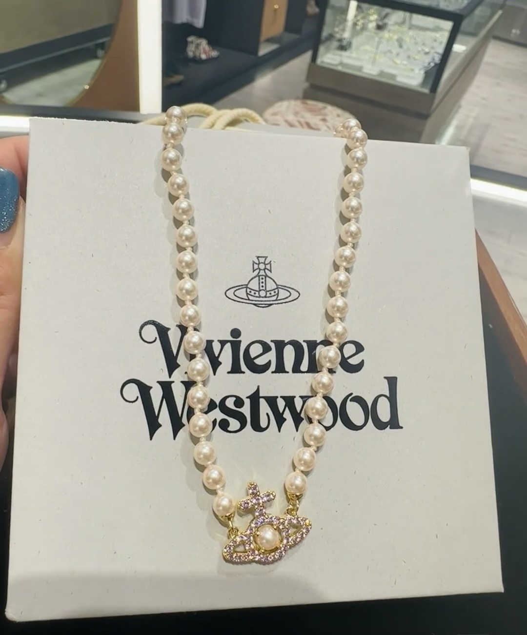 Vivienne Westwood 珍珠项链西太后【VivienneWestwood】什么是快乐星球 来