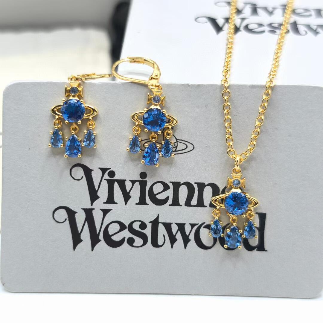 Колье Vivenne Westwood Счастливая планета Чистый коронный шар является символом классических сияющих колец Са