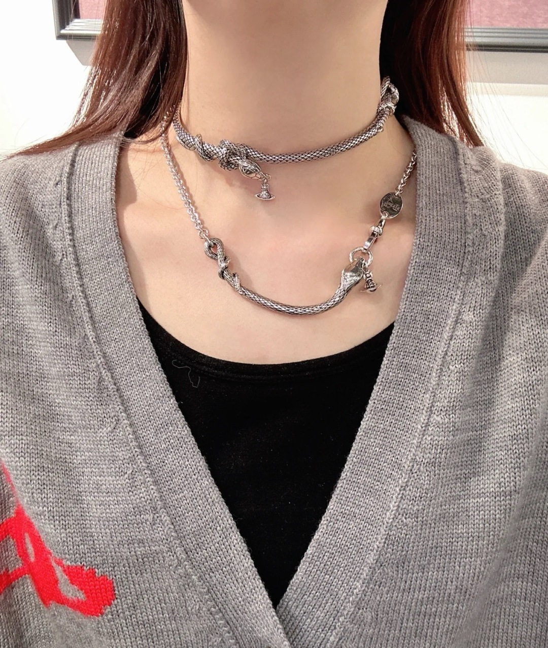 项圈𝐕𝐢𝐯𝐢𝐞𝐧𝐧𝐞 𝐖𝐞𝐬𝐭𝐰𝐨𝐨𝐝🪐vivienne westwood英国时装设计师，时装的朋克之母