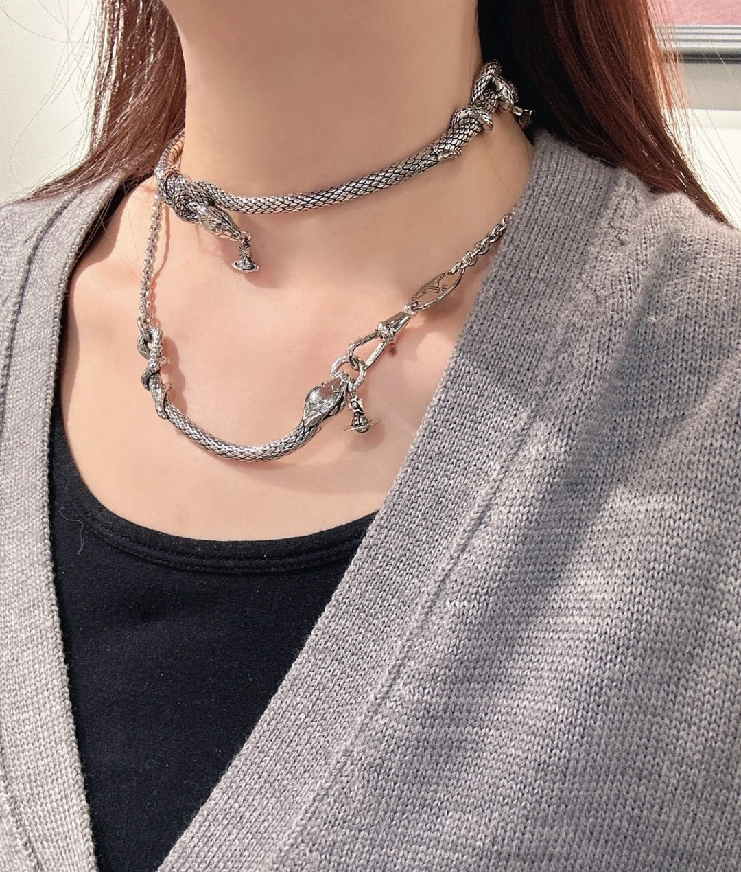 项圈𝐕𝐢𝐯𝐢𝐞𝐧𝐧𝐞 𝐖𝐞𝐬𝐭𝐰𝐨𝐨𝐝🪐vivienne westwood英国时装设计师，时装的朋克之母