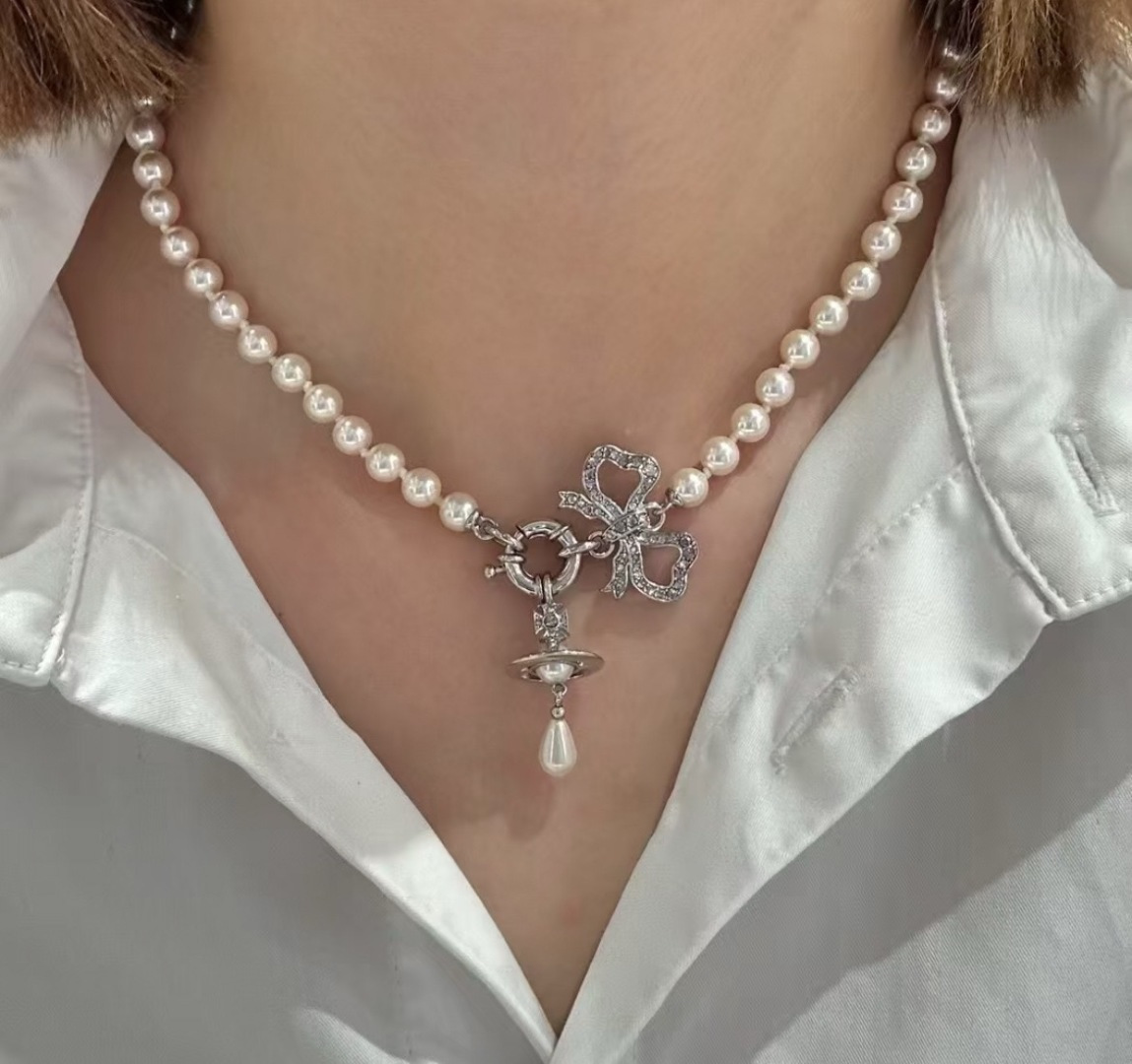珍珠项链西太后【VivienneWestwood】什么是快乐星球，来，这就是快乐星球！重磅推荐，闭眼入准