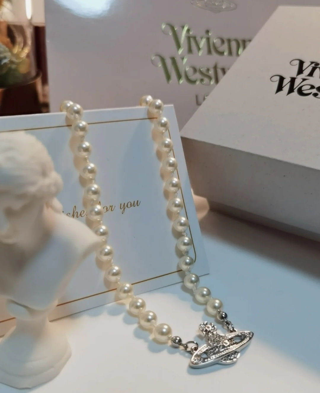 高品质西太后珍珠项链vivienne westwood英国时装设计师，时装的朋克之母！时尚潮流风格，品质