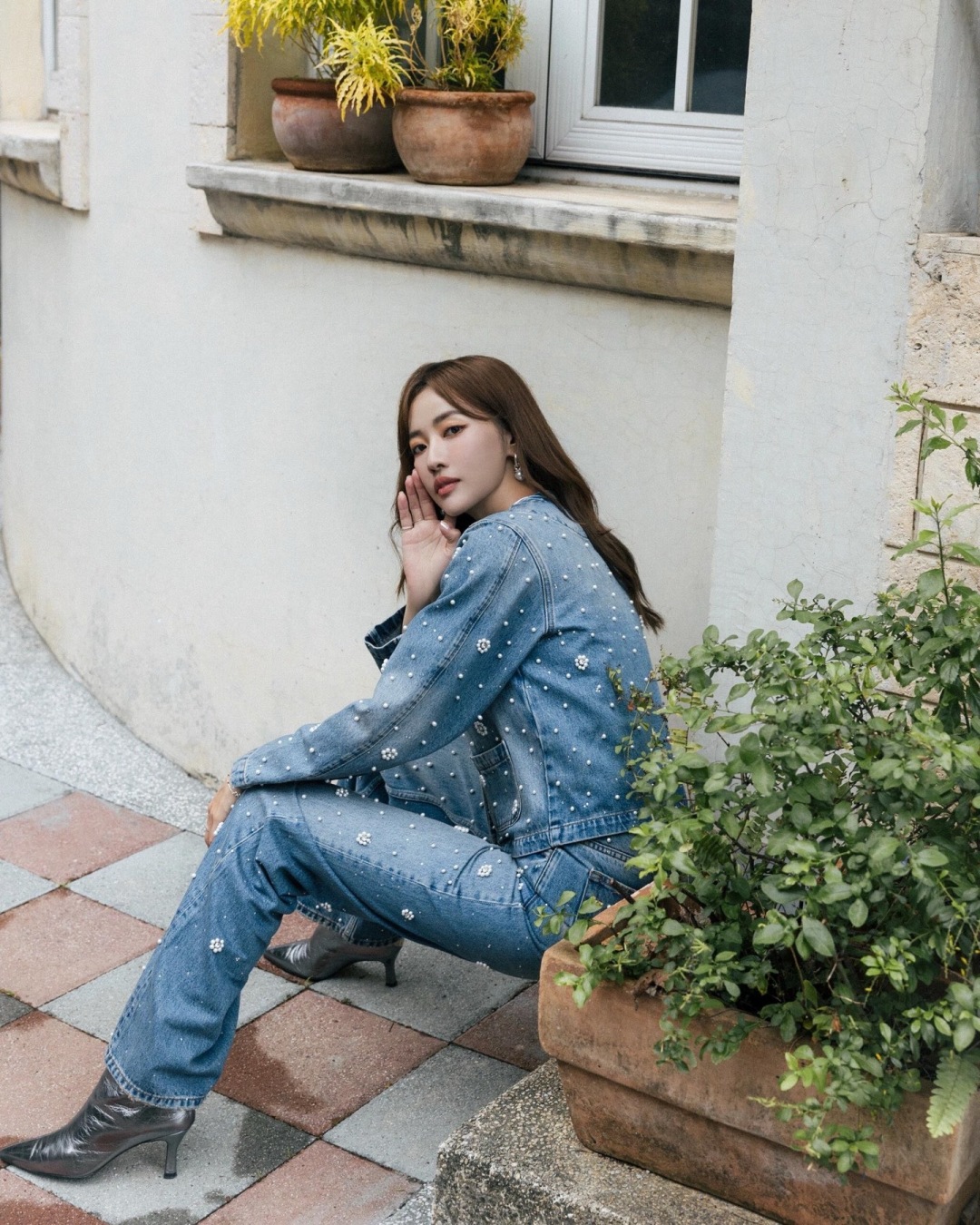 Stylish Early Spring Cowboy Coat and Jeans Suit: Exclusive YB Development Recommendation - 图片 2