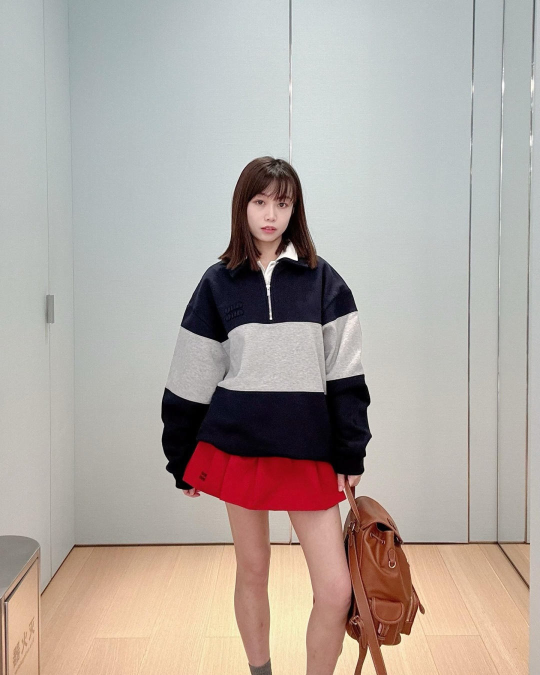 MiuMi*25NEW🩵 Wide Stripes Cotton Embroidered Shirt: Exclusive Custom Design - 图片 3