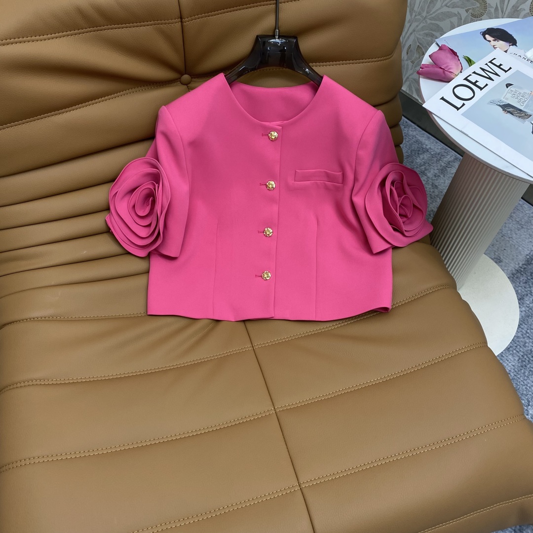 “New VaFW Women’s Suit with Tweaked Roses Design and Advanced Fabric in Picture 3 Colors” - 图片 3