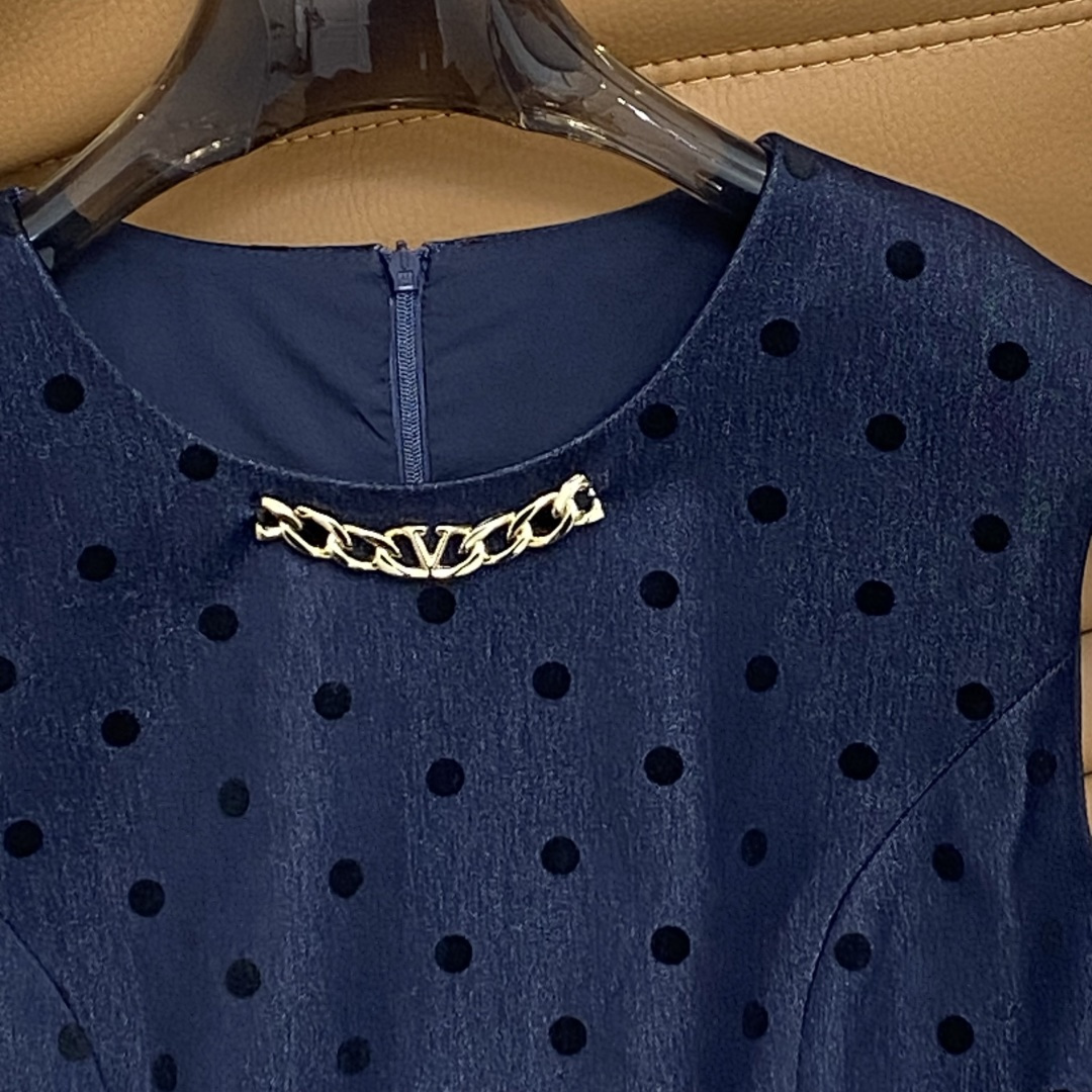 P732 Original Scrap Women’s Dress with Metal Chain Tweeded Coats Packaging - 图片 8