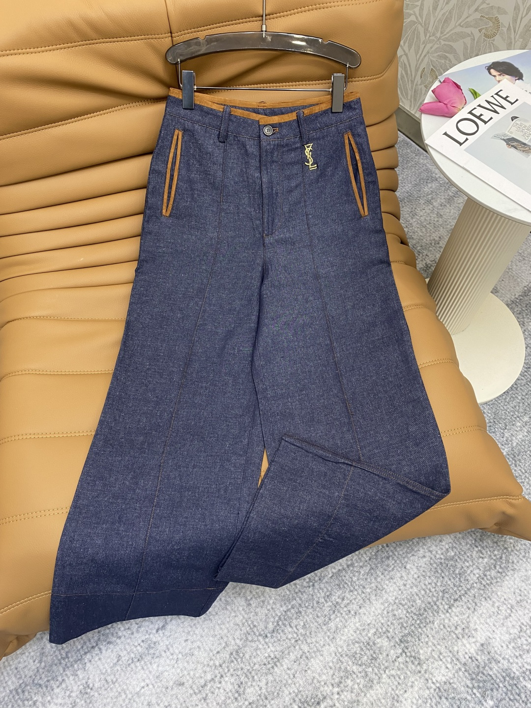 P732 Women’s Suit with Packaging & SLFW Airweight Heavy Worker Jeans: Metal Decoration, Advanced Fabric - 图片 3
