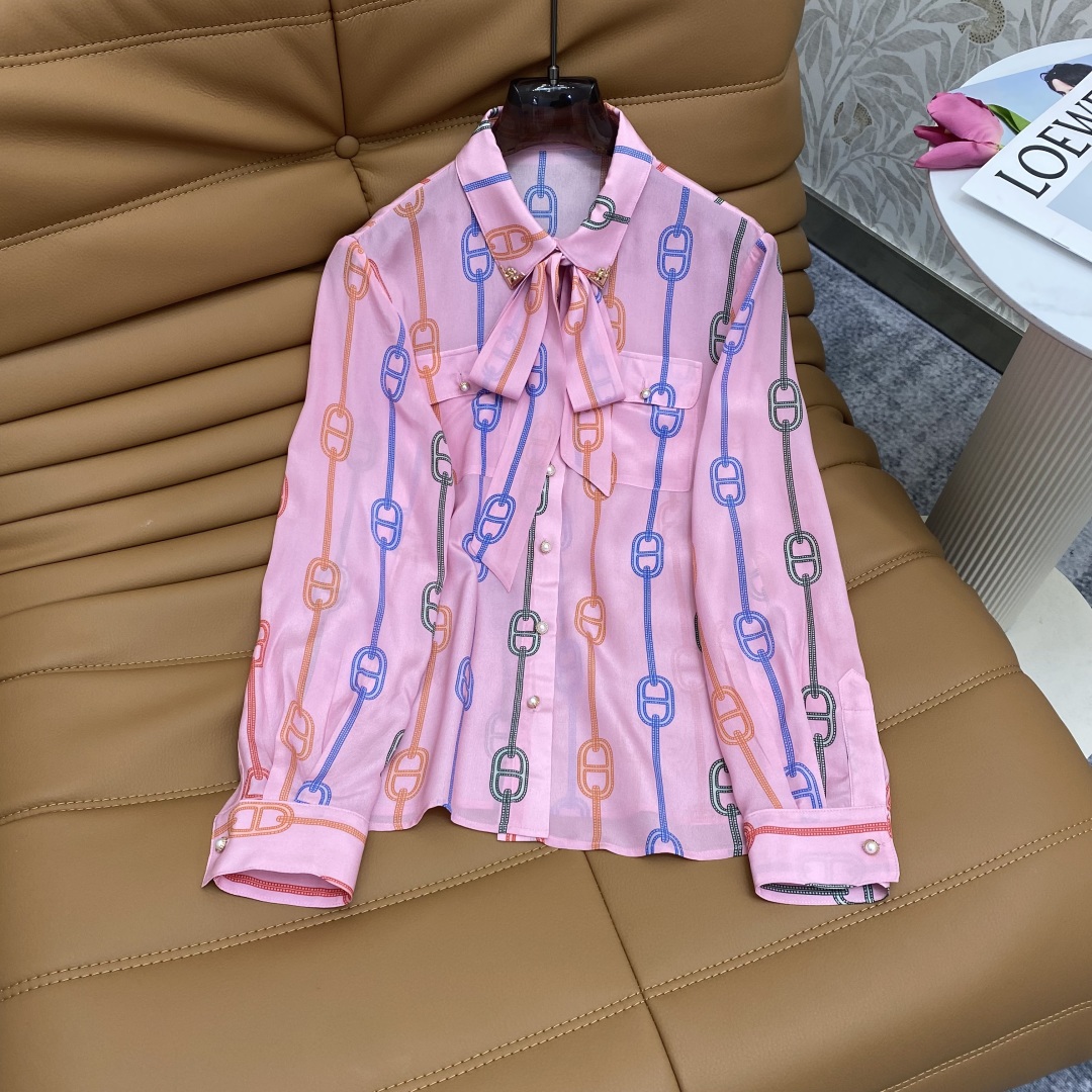 New Digital Flair Silk Shirt with Advanced Fabric for Women: P756 Original Scrambled Collection