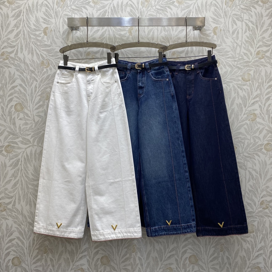“New Va FW Women’s Clothing Line: High-Precipitation Pants with Metal Buttons” - 图片 1