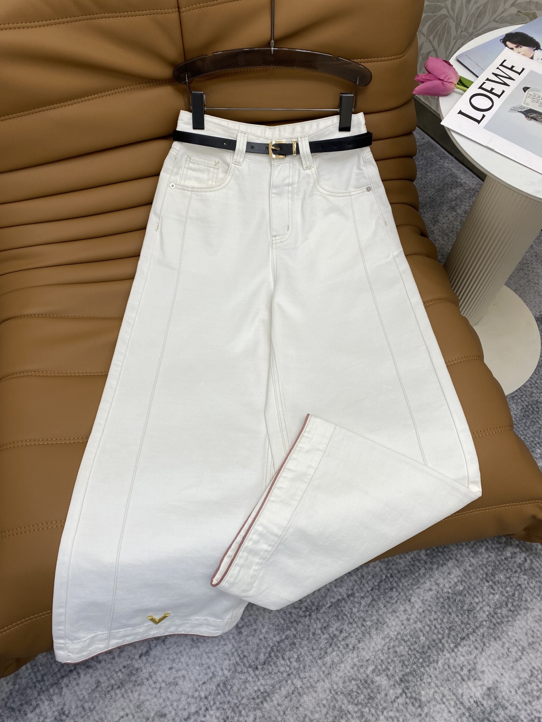 “New Va FW Women’s Clothing Line: High-Precipitation Pants with Metal Buttons” - 图片 4