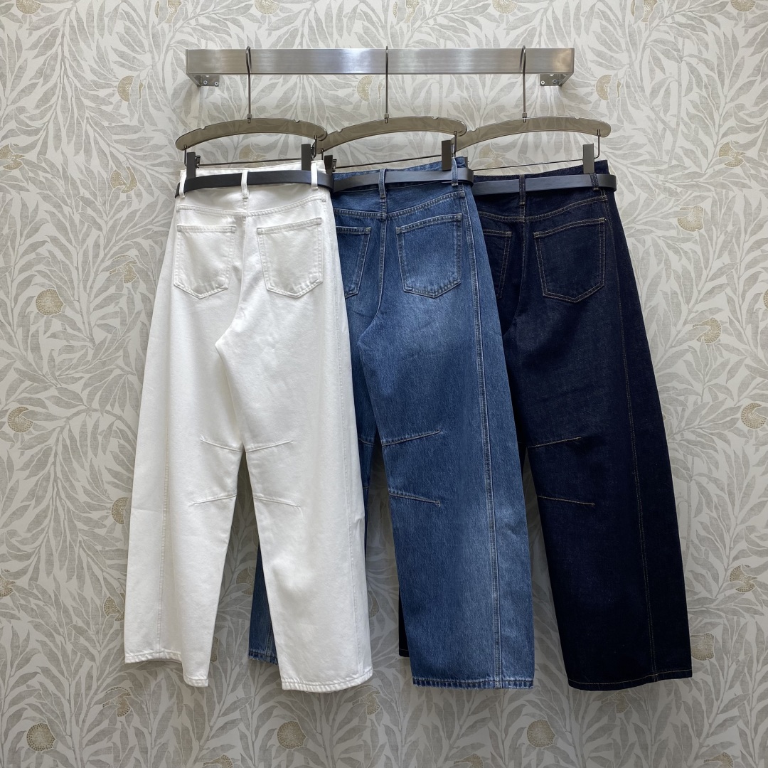 Women’s High-Waist Metal Button Machete Pants in New Fabric and Colors - 图片 2