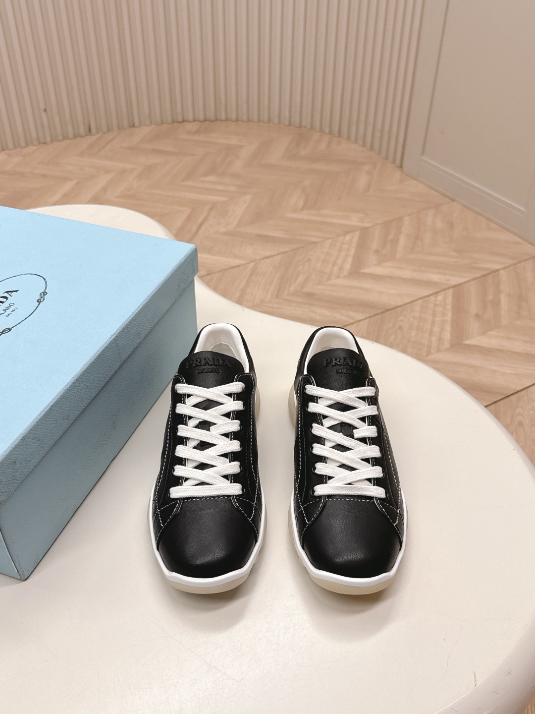 Prada 25SS Leather Sneakers - Stylish, Comfortable, and Breathable Design 3 cmp i1745222906933 7762 0 0