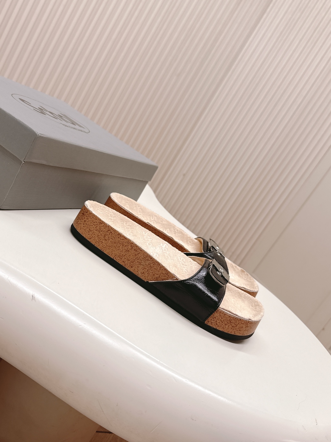 Scholl Women's Pescura Heel Sandal - Comfortable Cork Footbed Slide 4 cmp i1746108718088 288 0 1