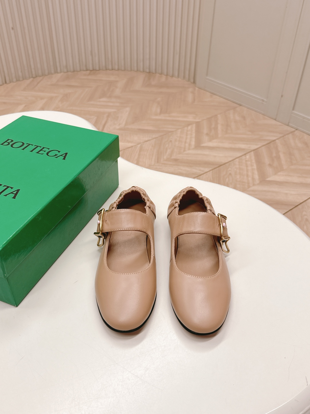 Bottega Veneta Astaire Mary Jane Ballerina Shoes with Intrecciato Detail 1 cmp a1749643539206 6767